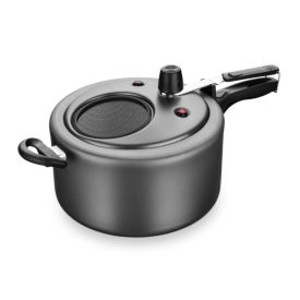 Panela De Pressão Com Visor Superior Superflon Mta 6 Litros - Grafite