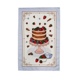 Pano de Copa 100% Algodão Felpudo Döhler 1 Pç - Doçuras