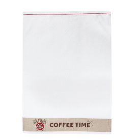 Pano De Copa 92% Algodão Jacquard Karsten 1 Pç - Cafe