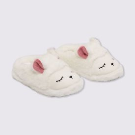 Pantufa Infantil Ovelha Marmelada - BRANCO 29/30