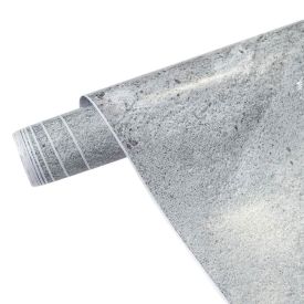 Papel Adesivo Auto Colante 45X200 Cm Havan Casa - Cimento Cinza