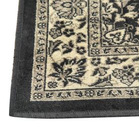 Passadeira Para Quarto E Sala Belga 0,67X2,10 M Havan Casa - Moldura Chumbo