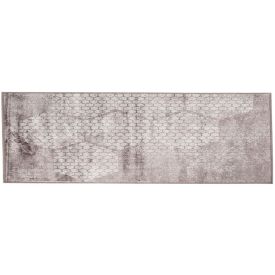 Passadeira Para Quarto E Sala Belga 0,67X2,10 M Havan  - Marrom Taupe
