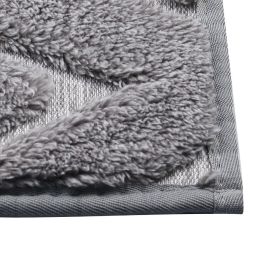 Tapete Passadeira Para Quarto E Sala 60X180 Cm Milano Havan Casa - Cinza Chevron