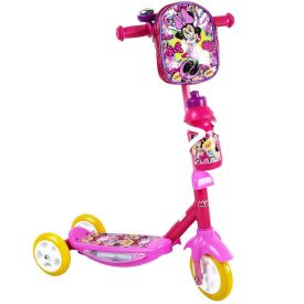 Patinete Minnie 3 Rodas Com Garrafa E Mochila Havan Toys - HBR0589