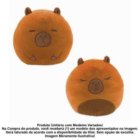 Pelúcia Capivara Soninho Tranquilo Bbr Toys - R3684