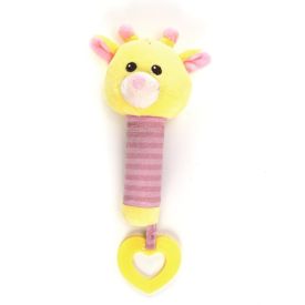 Pelúcia Com Buzina Havan Baby - GIRAFA HBR0751