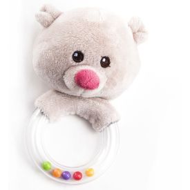 Pelúcia Com Chocalho Havan Baby - Ursa