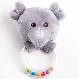 Pelúcia Com Chocalho Havan Baby - Elefante