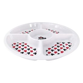 Petisqueira Melamina Personagens Disney 29Cm - Mickey e Minnie