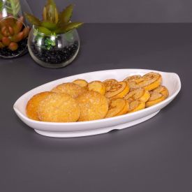 Petisqueira Oval Napoli Solecasa - Branco