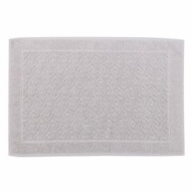 Piso Atoalhado 50X70 Cm Spazio Havan  - Prata