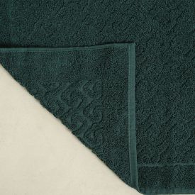 Toalha De Piso 50X70cm Spazio Havan 1 Pç - Verde Botânico Luxor