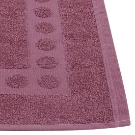 Piso Atoalhado Para Banheiro 100% Algodão Havan Casa - Rosa Madrid