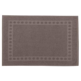 Piso Atoalhado Para Banheiro 100% Algodão Havan Casa - Taupe Verona
