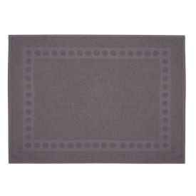 Piso Atoalhado 65X50cm Havan - Chumbo Wave