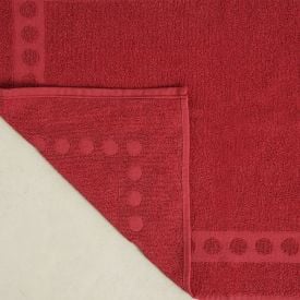 Piso Atoalhado Para Banheiro 100% Algodão Havan - Marsala