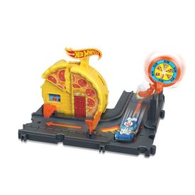 Pista Hot Wheels Pizzaria City Mattel - HMD53