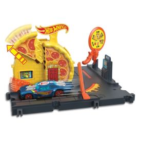 Pista Hot Wheels Pizzaria City Mattel - HMD53