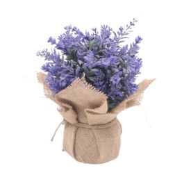 Planta Artificial Lavanda Com Saco Havan Casa 25Cm