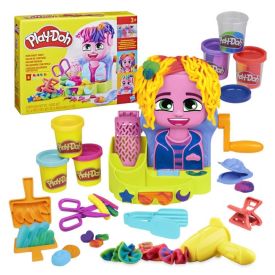 Play-Doh Kit Massinha Cabelos Coloridos Com Estilo Hasbro - F8807