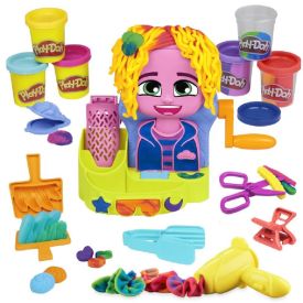 Play-Doh Kit Massinha Cabelos Coloridos Com Estilo Hasbro - F8807