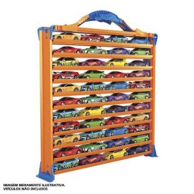 Porta Carrinhos E Pista Hot Wheels Fun - 8448-0