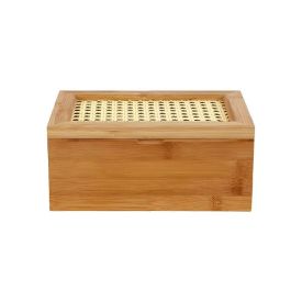 Porta Chá Bambu Havan Casa 24Cm - Natural