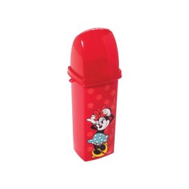 Porta Escova Dental Minnie Plasútil 290Ml - Vermelho