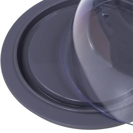 Porta Queijo Break Martiplast - Chumbo