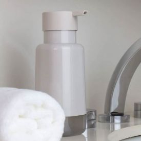 Porta Sabonete Líquido 500Ml Dual Mastiplast -  Bege