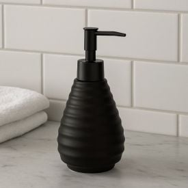 Porta Sabonete Líquido Colmeia Wolff - Preto