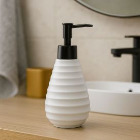 Porta Sabonete Líquido Colmeia Wolff - Branco