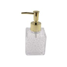 Porta Sabonete Líquido Com Tampa Dourada Havan Casa - 210Ml