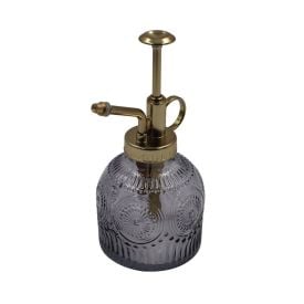 Porta Sabonete Líquido Redondo de Vidro Havan Casa 220Ml - Cinza