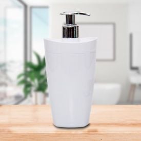 Porta Sabonete Líquido Tule News Martiplast - Branco