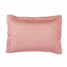 Porta Travesseiro Napoli Matelado 55Cm X 80Cm Havan Casa - Rose