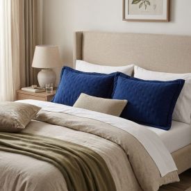 Porta Travesseiro 50X70 cm Elegance Havan Casa 1 Pç - Oceano