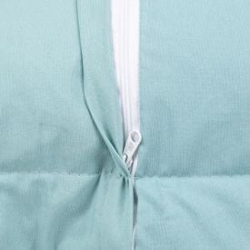 Porta Travesseiro 100% Algodão Matelado Yaris By Havan Casa 1 Pç - Verde 17-5110