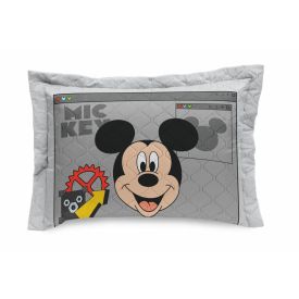 Porta Travesseiro Infantil Estampado Disney Hedrons - MICKEY VIRTUAL