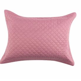 Porta Travesseiro Matelado Microfibra Havan Casa 1 Pç - Rosa Blush