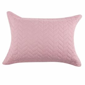 Porta Travesseiro Matelado Microfibra Havan Casa 1 Pç - Rose