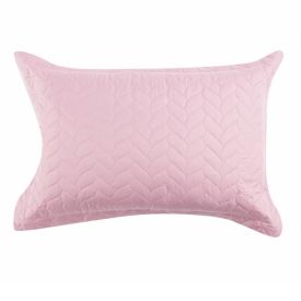 Porta Travesseiro Matelado Microfibra Havan Casa 1 Pç - Rose Claro