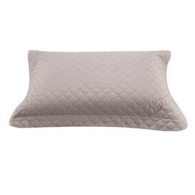 Porta Travesseiro Matelado Microfibra Havan Casa 1 Pç - Bege