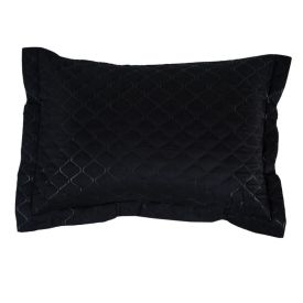 Porta Travesseiro Microfibra 55X80 Cm Havan Casa 1 Pç - Preto