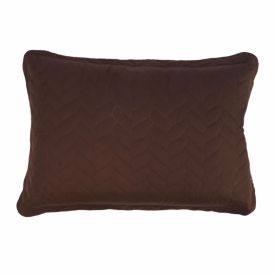 Porta Travesseiro Napoli Matelado 50Cm X 70Cm Havan Casa - Marrom