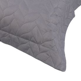 Porta Travesseiro Napoli Matelado 50Cm X 70Cm Havan Casa - Cinza Amianto