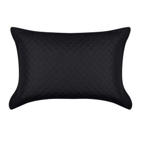 Porta Travesseiro Napoli Matelado 50Cm X 70Cm Havan Casa - Preto