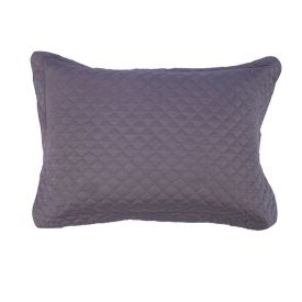 Porta Travesseiro Napoli Matelado 50Cm X 70Cm Havan Casa - Cinza Escuro 2