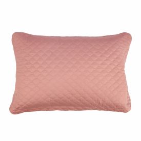 Porta Travesseiro Napoli Matelado 50Cm X 70Cm Havan Casa - Rose
